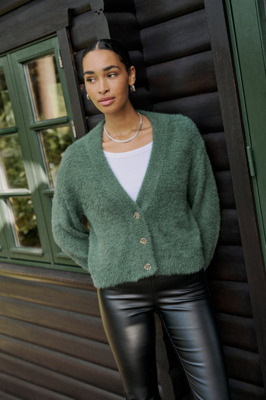 KAFFE - KAVILMA CARDIGAN WOOL ALPACA BLEND