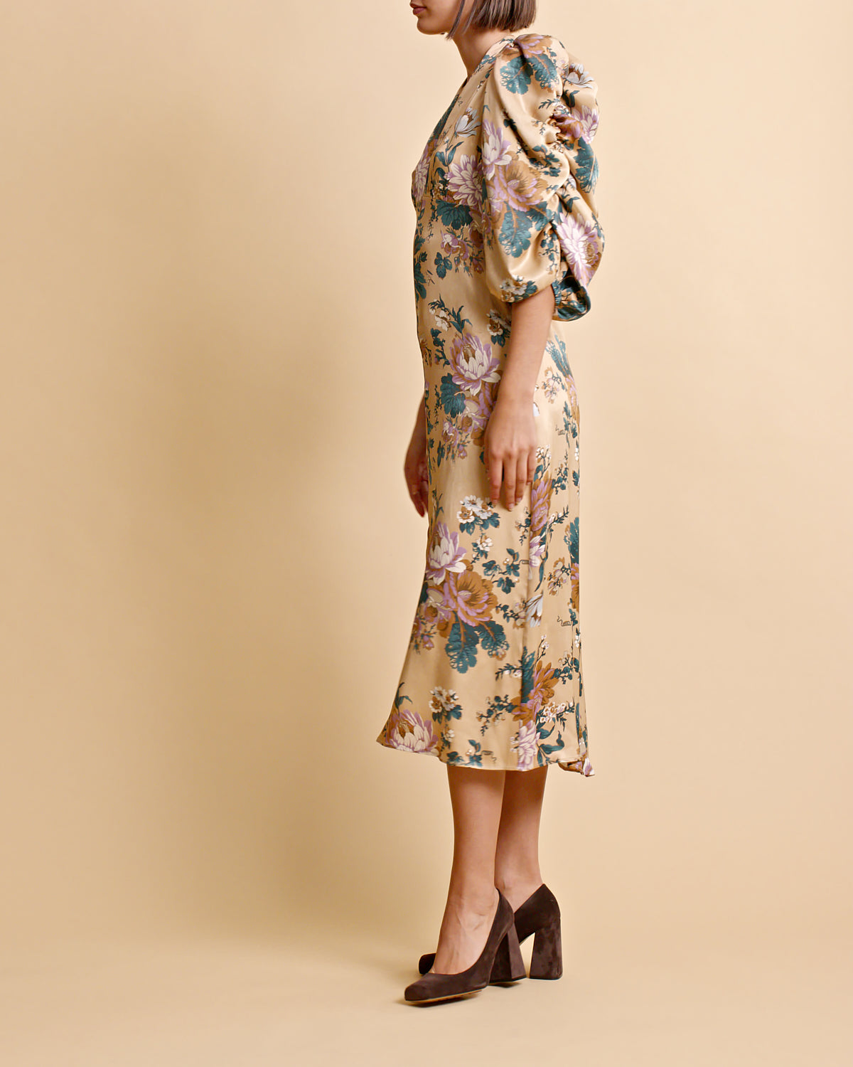 BYTIMO OF NORWAY - 2340695 - Crepe Satin Midi Dress