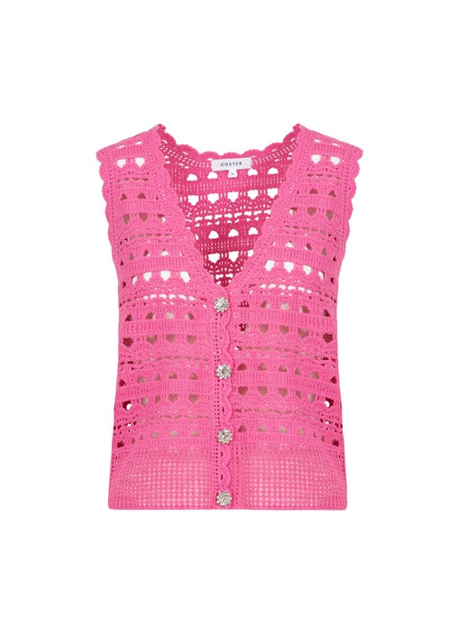 COSTER COPENHAGEN - 252-2202- Pointelle Vest