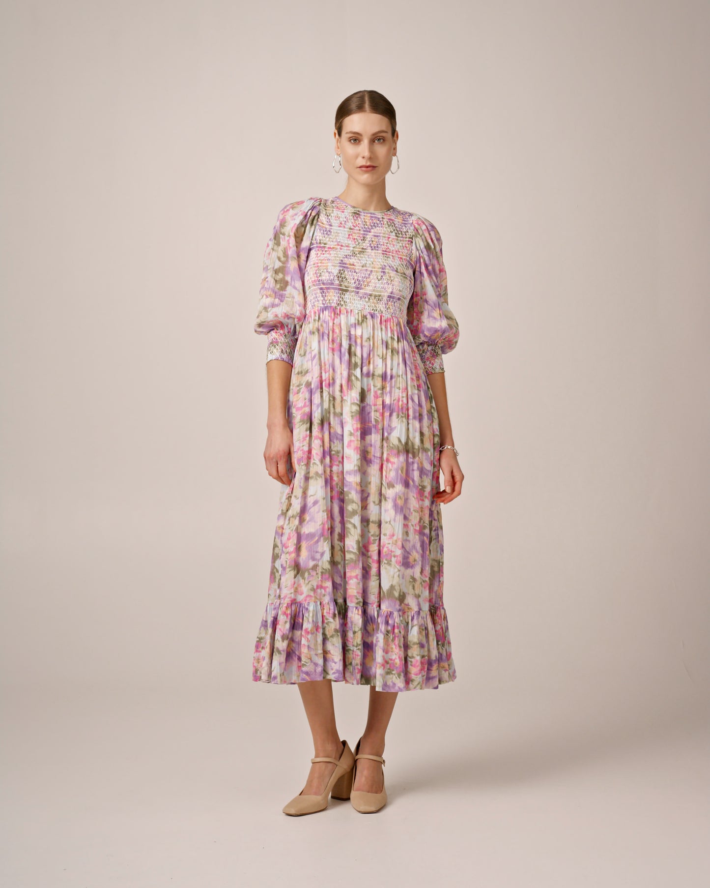 BYTIMO OF NORWAY - 2530636 - Bohemian Smocking Dress