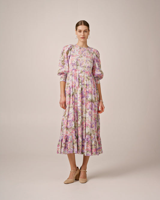 BYTIMO OF NORWAY - 2530636 - Bohemian Smocking Dress