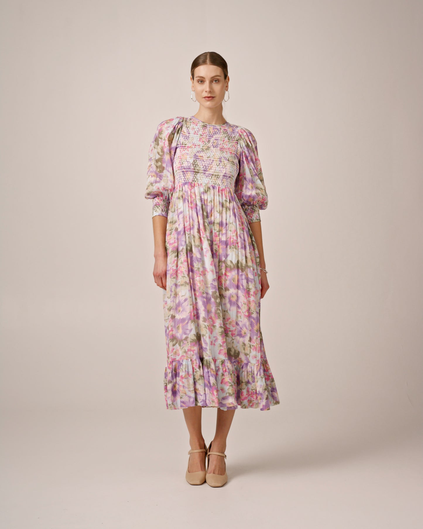 BYTIMO OF NORWAY - 2530636 - Bohemian Smocking Dress