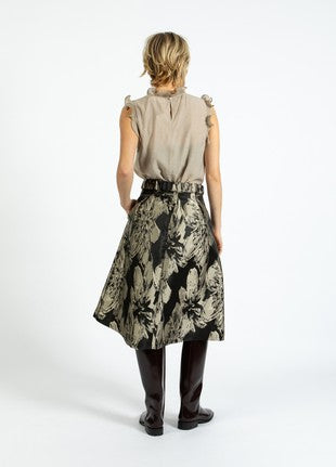 COSTER COPENHAGEN - 254-1501 - TOP WITH RUFFLES