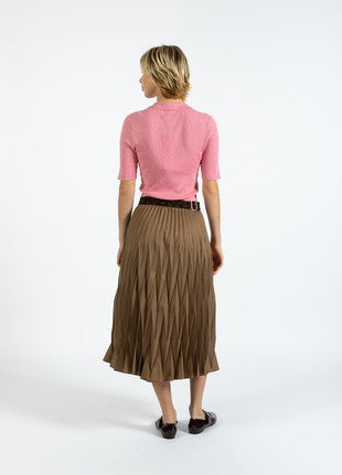 COSTER COPENHAGEN - 254-4109 - DIAMOND PLISSE SKIRT