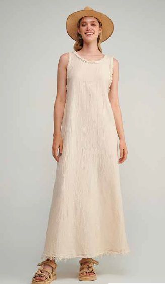 PEARL & CAVIAR SAMPLE S/M  - S23P6151 MAXI DRESS