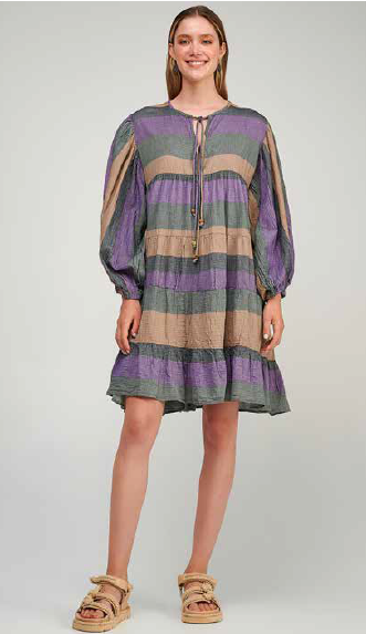PEARL & CAVIAR SAMPLE S/M - S23P6216 ZAKAR DRESS
