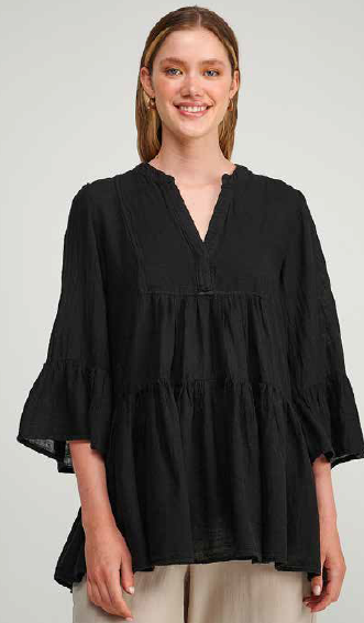 PEARL & CAVIAR SAMPLE S/M  - S23P6229 BLOUSE