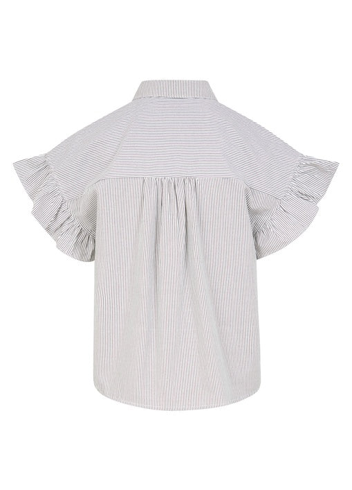 COSTER COPENHAGEN - CCH1277 - CC Heart GWEN frill short sleeved shirt