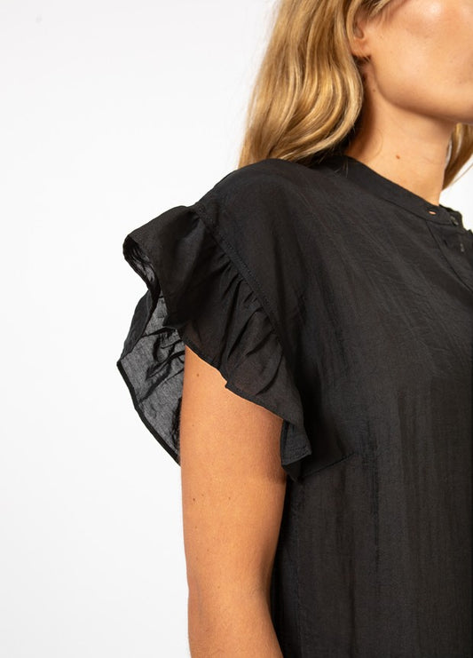 COSTER COPENHAGEN - CCH1178 - CC Heart HAZEL FRILL SHIRT BLOUSE