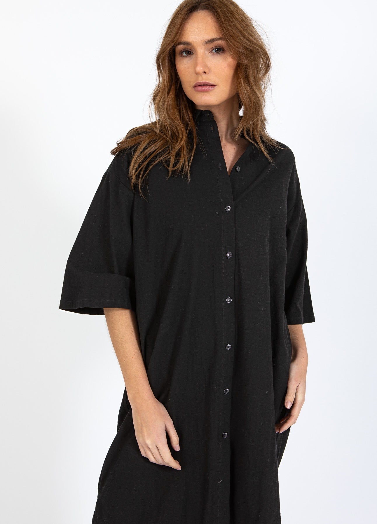 COSTER COPENHAGEN - CCH5257 - CC Heart SCOUT linen-look shirt dress