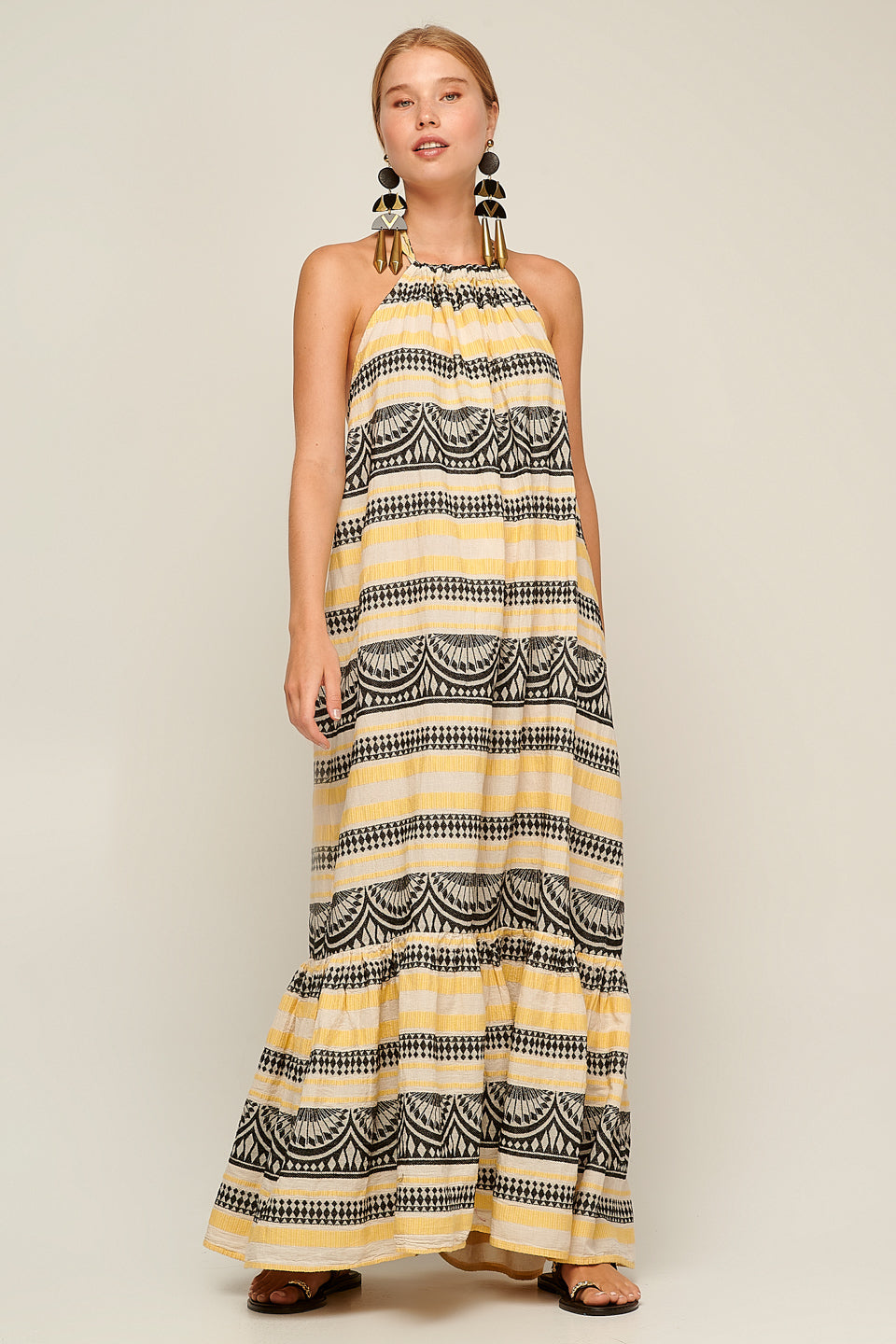 PEARL & CAVIAR OF GREECE - SAMPLE S/M - S22P1130 100% COTTON