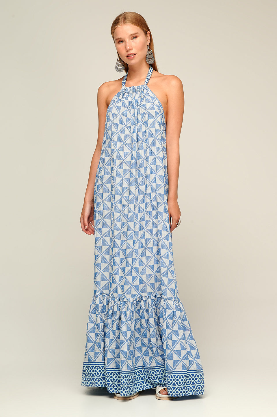 PEARL & CAVIAR OF GREECE - SAMPLE S/M - S22P1286 SILK COTTON MODAL