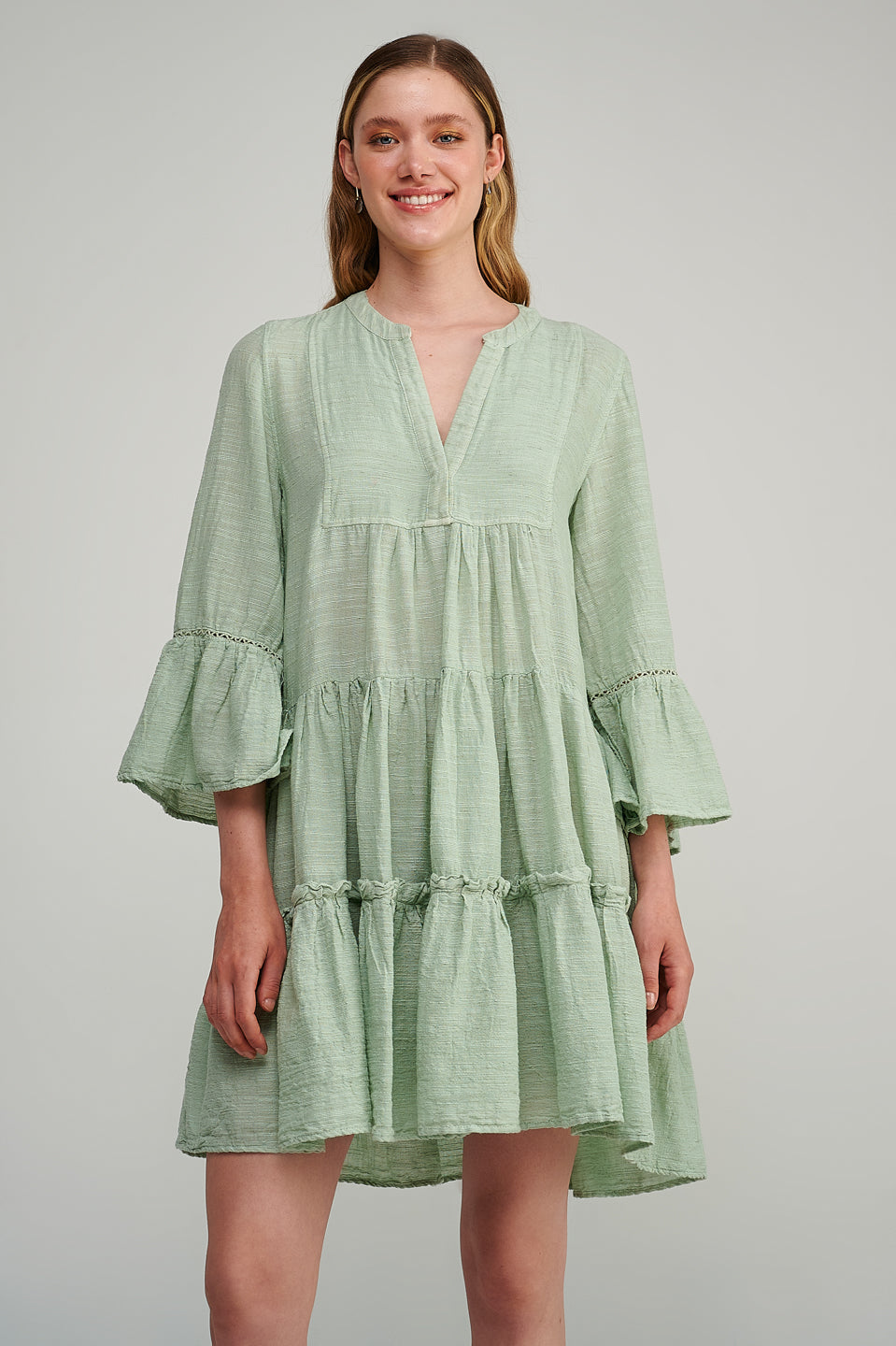 PEARL & CAVIAR OF GREECE - SAMPLE S/M - S23P6009 COTTON LINEN TENCEL
