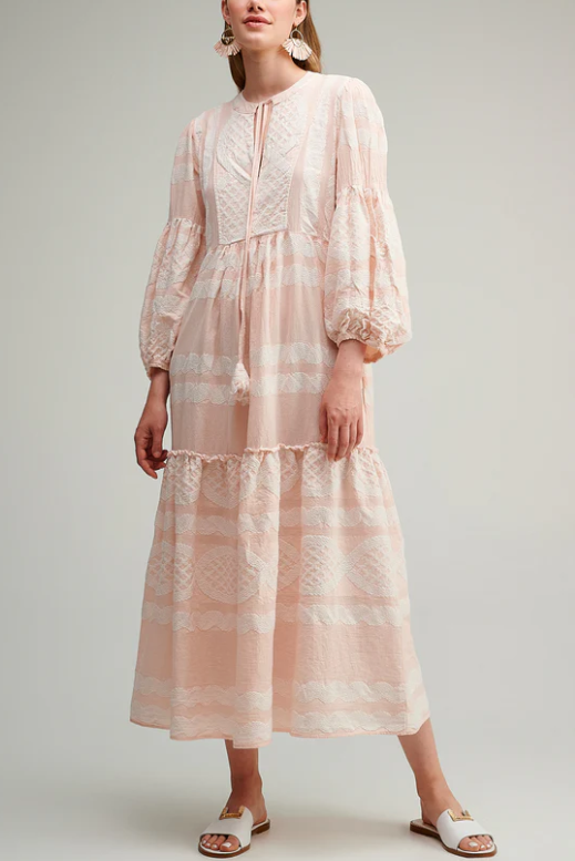 PEARL & CAVIAR - ZAKAR MAXI DRESS S23P6018