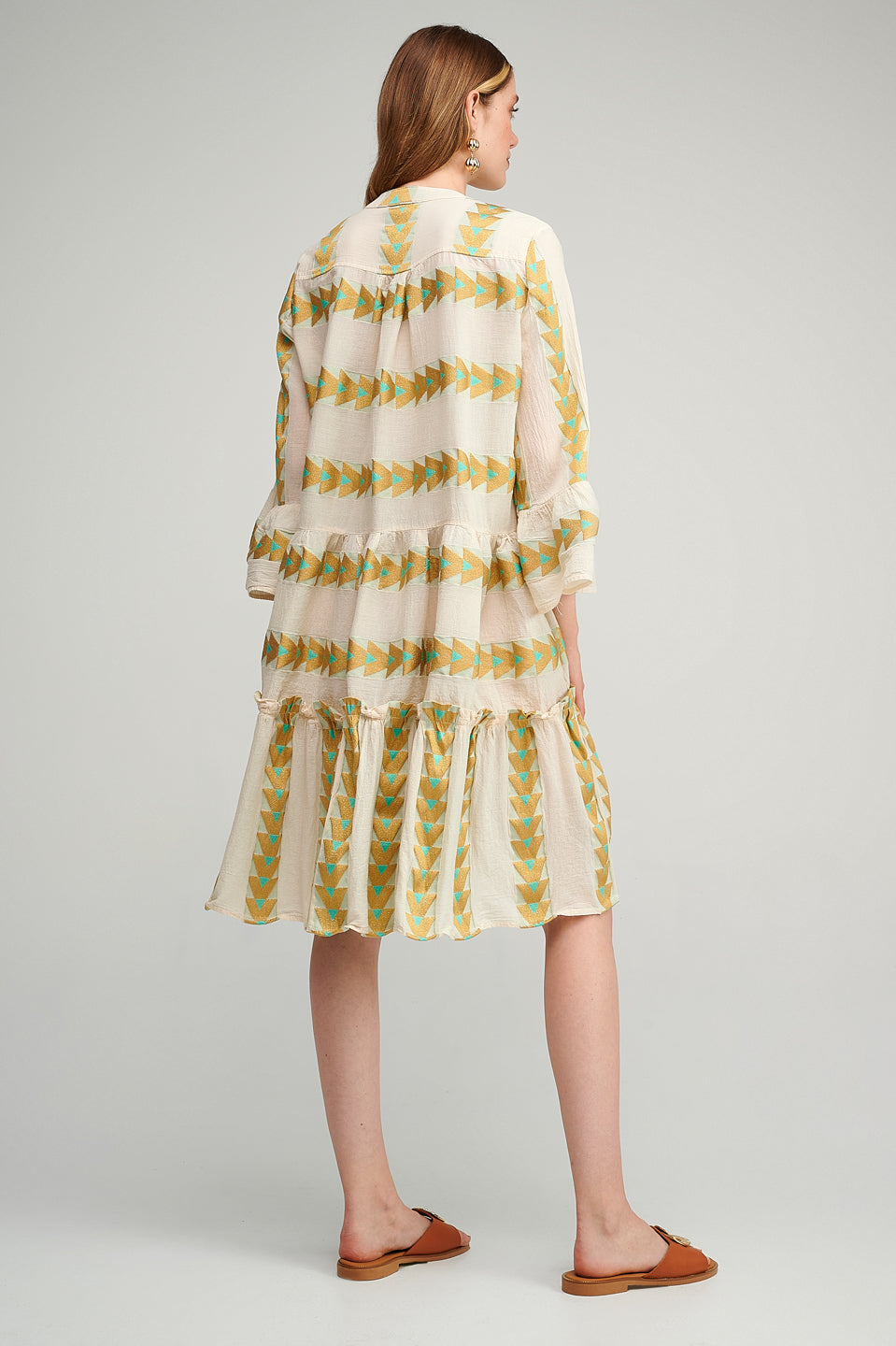 PEARL & CAVIAR OF GREECE - SAMPLE S/M - S23P6036 COTTON BLEND WITH LUREX