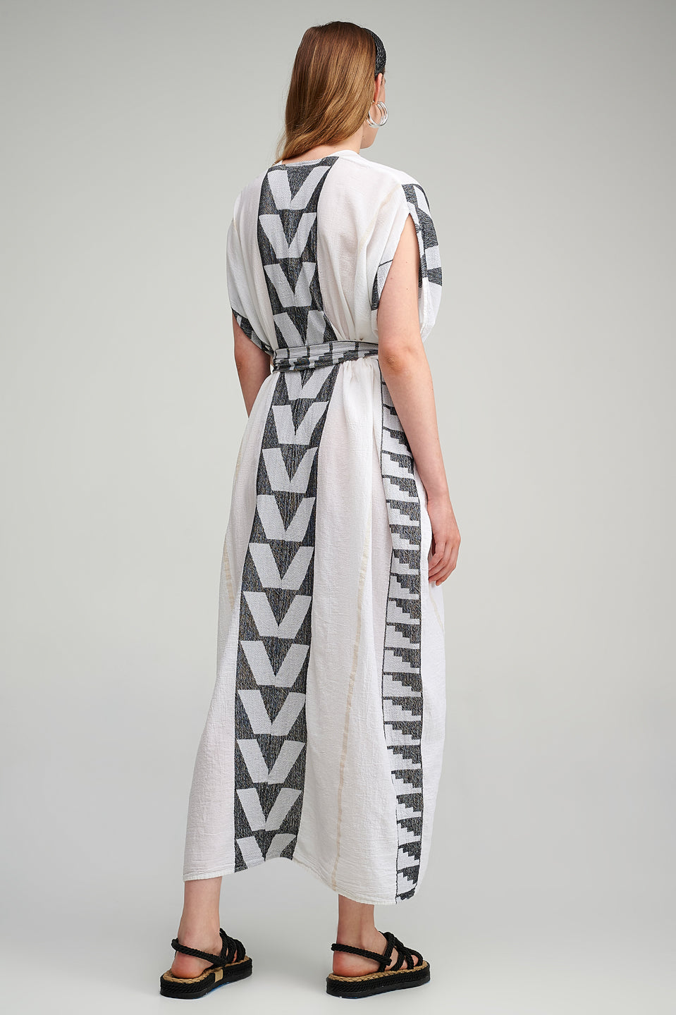 PEARL & CAVIAR OF GREECE - SAMPLE O/S - S23P6042 - COTTON LUREX