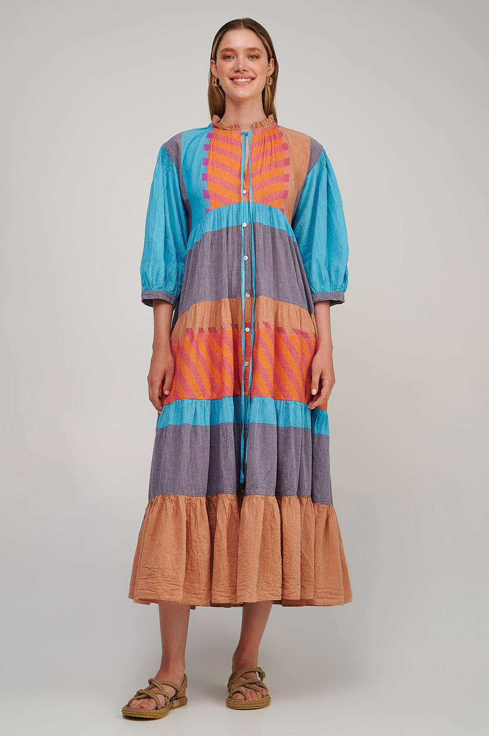 PEARL & CAVIAR OF GREECE - S23P6215 EX STOCK IN S/M AND M/L 100% COTTON