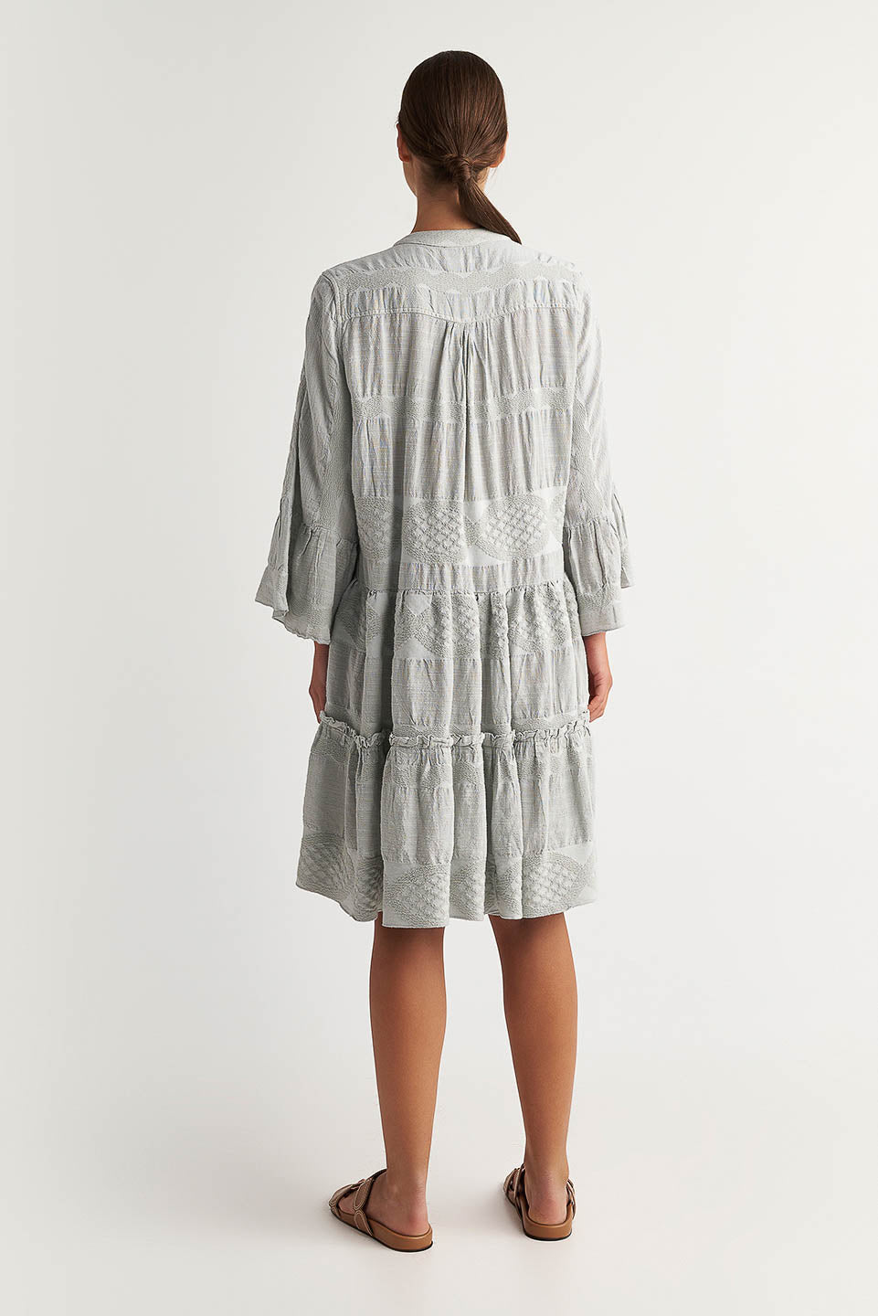 PEARL & CAVIAR OF GREECE - SAMPLE S/M - S24P5034 - LINEN/COTTON/TENCEL