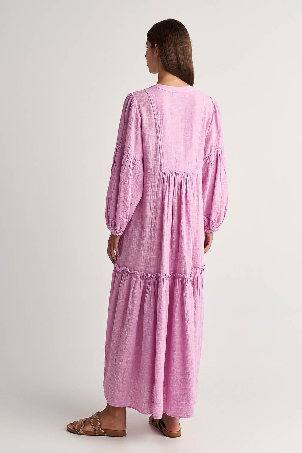 PEARL & CAVIAR OF GREECE - SAMPLE S/M -S24P5042 - LINEN COTTON VISCOSE