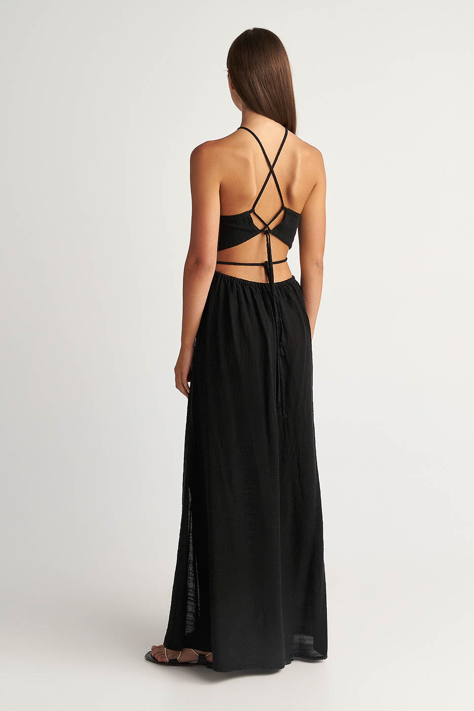 PEARL & CAVIAR OF GREECE - SAMPLE S/M -S24P5044 - LINEN COTTON VISCOSE