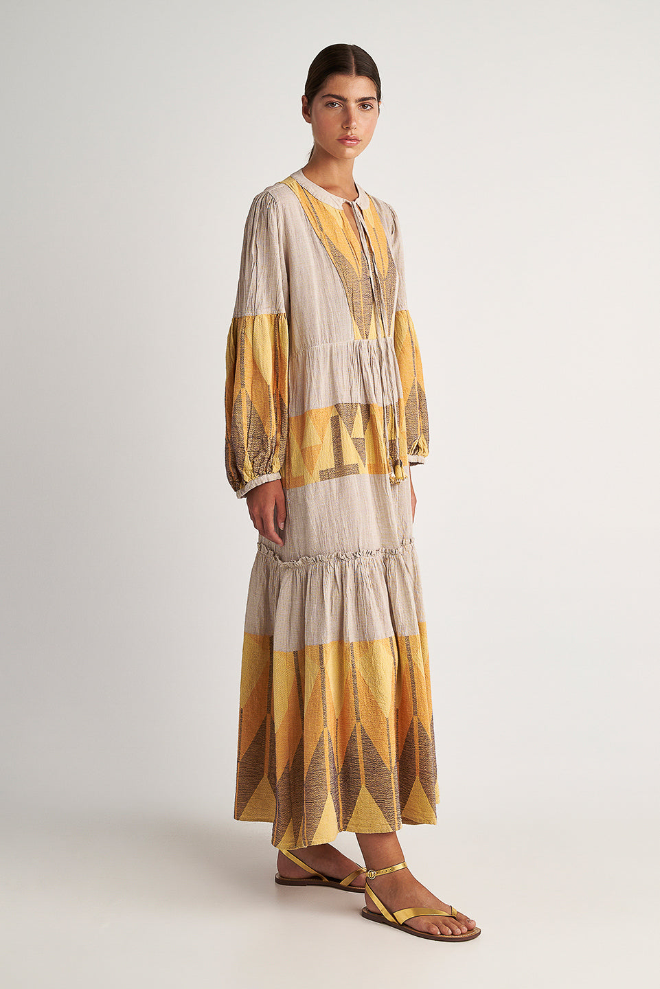 PEARL & CAVIAR OF GREECE - SAMPLE S/M -S24P5065 - 100% COTTON