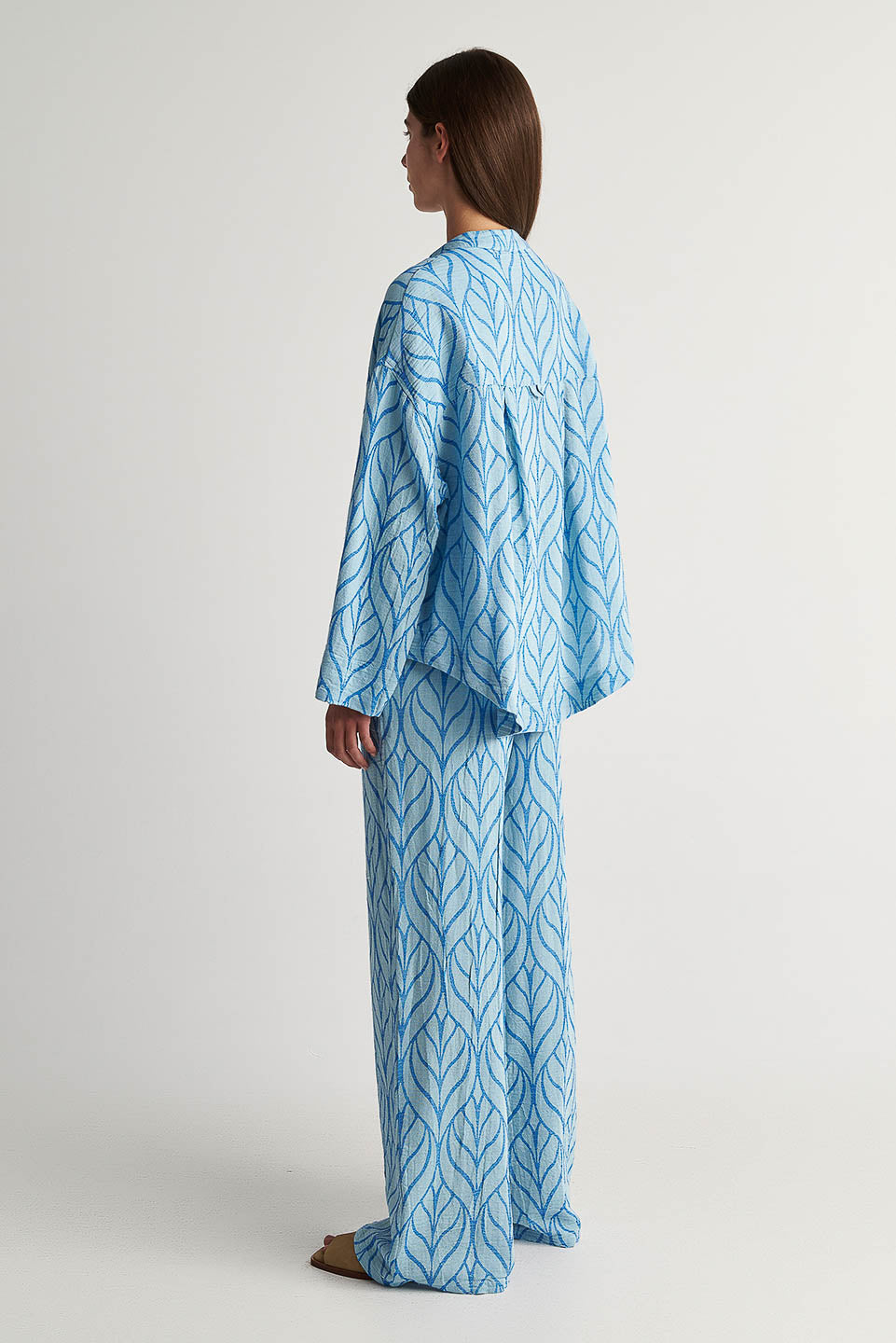 PEARL & CAVIAR OF GREECE - SAMPLE S/M -S24P5073 - COTTON/VISCOSE - SHIRT