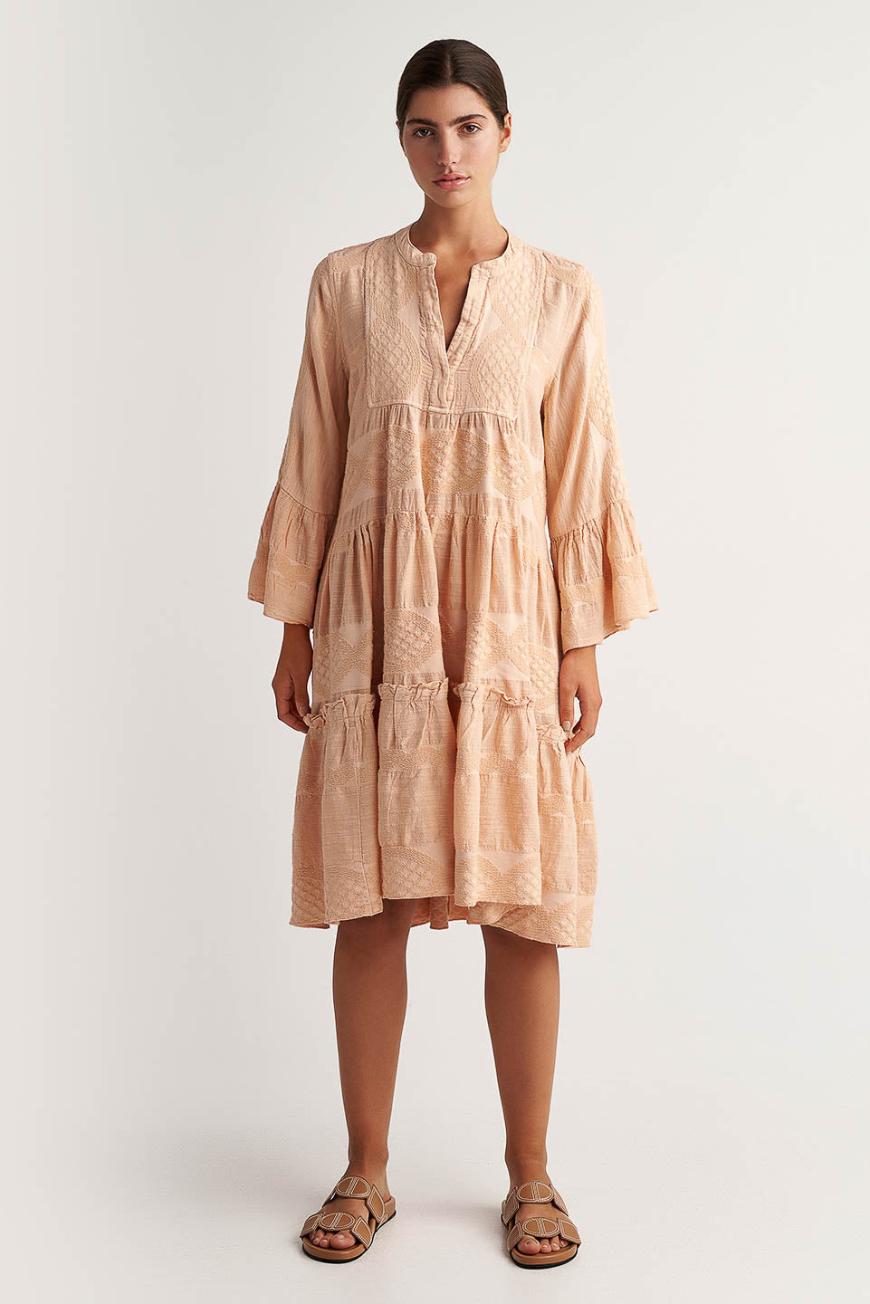 PEARL & CAVIAR OF GREECE - SAMPLE S/M - S24P5093 - LINEN/COTTON/TENCEL