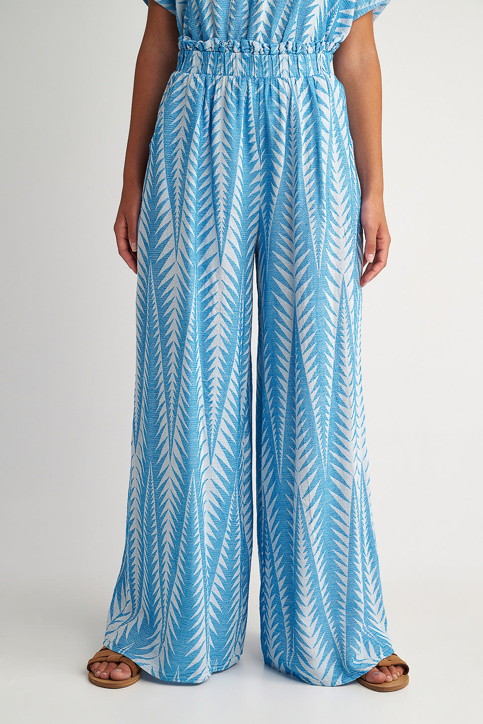 PEARL & CAVIAR OF GREECE - SAMPLE S/M - S24P5109 - SILK/COTTON/VISCOSE - PANT ONLY