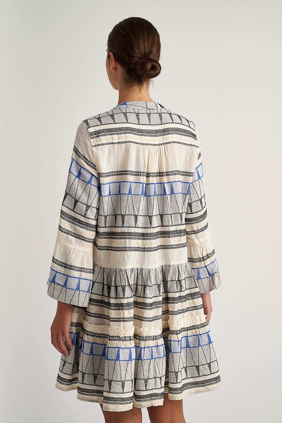 PEARL & CAVIAR OF GREECE - SAMPLE S/M -S24P5119 - COTTON/LUREX