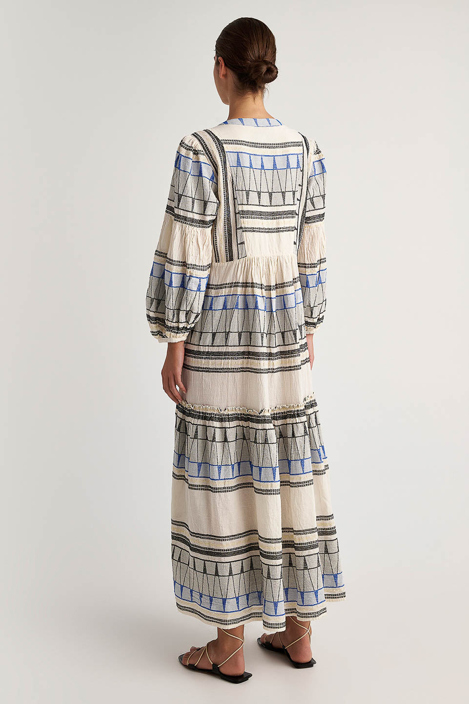 PEARL & CAVIAR OF GREECE - SAMPLE S/M -S24P5121 - COTTON/LUREX