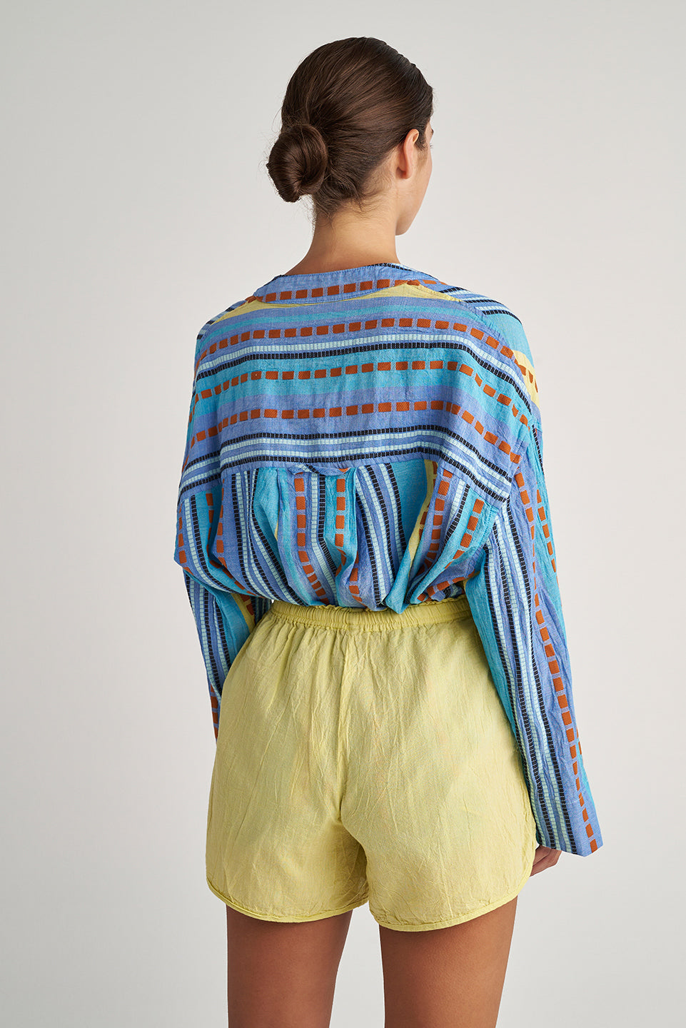 PEARL & CAVIAR OF GREECE - SAMPLE S/M -S24P5170 - 100% COTTON - SHORT ONLY