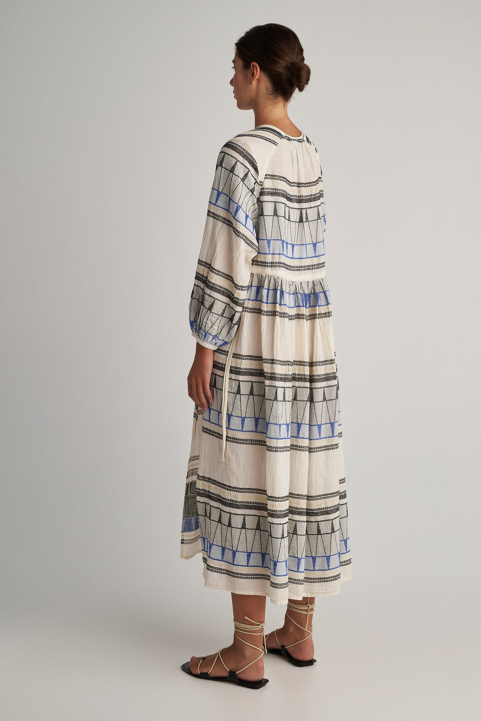 PEARL & CAVIAR OF GREECE - SAMPLE S/M -S24P5200 - COTTON/LUREX