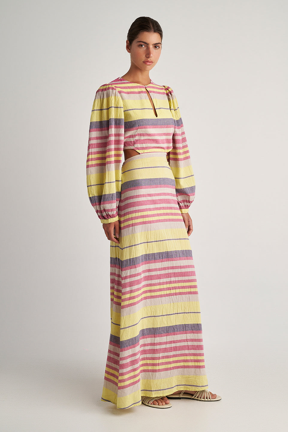 PEARL & CAVIAR OF GREECE - SAMPLE O/S -S24P5211 - 100% COTTON