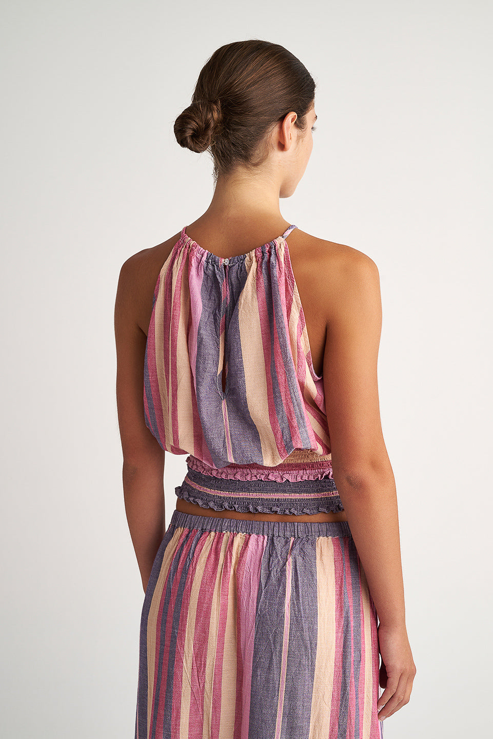 PEARL & CAVIAR OF GREECE - SAMPLE S/M -S24P5229 - 100% COTTON - TOP ONLY