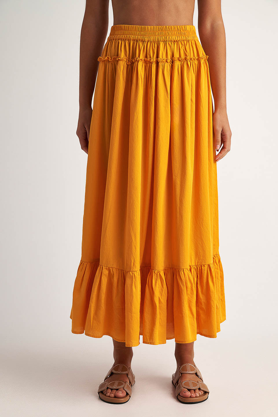 PEARL & CAVIAR OF GREECE - SAMPLE S/M - S24P5277 - 100% COTTON - SKIRT
