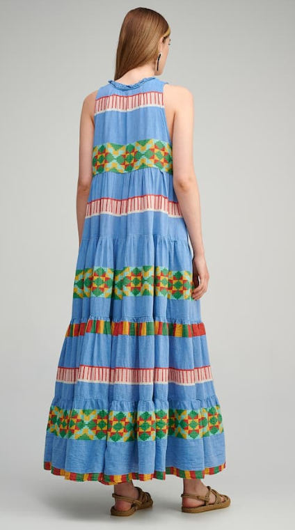 PEARL & CAVIAR SAMPLE S/M - S23P6127 MAXI DRESS
