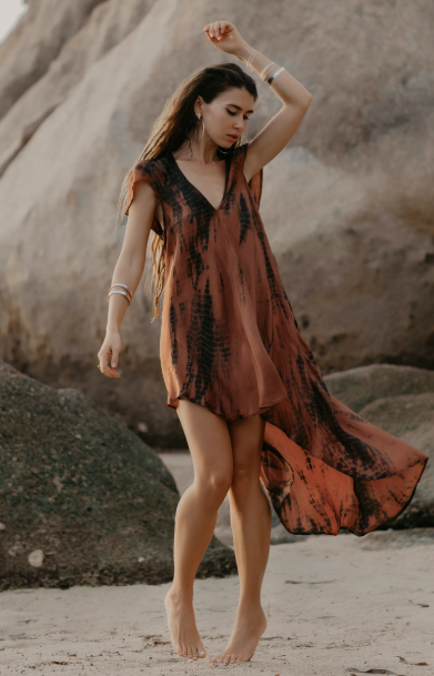 FARA | LANA DRESS | 100% SILK