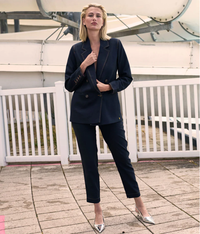 COSTER COPENHAGEN - 251-3255 PETRA PANT WITH STITCHING DETAIL