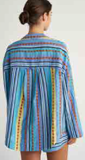PEARL & CAVIAR OF GREECE - SAMPLE S/M -S24P5179 - 100% COTTON - SHIRT