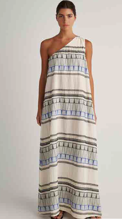 PEARL & CAVIAR OF GREECE - SAMPLE S/M -S24P5201 - COTTON/LUREX
