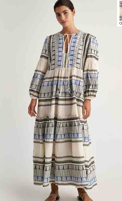 PEARL & CAVIAR OF GREECE - SAMPLE S/M -S24P5121 - COTTON/LUREX