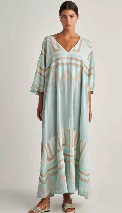 PEARL & CAVIAR OF GREECE - SAMPLE S/M -S24P5016 - 100% COTTON