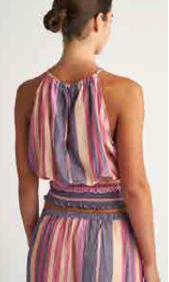 PEARL & CAVIAR OF GREECE - SAMPLE S/M -S24P5229 - 100% COTTON - TOP