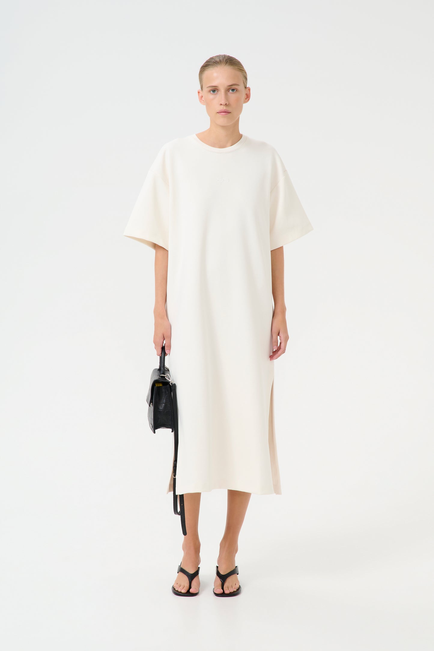 GESTUZ - GZIMINA T-SHIRT DRESS - 10910335 - AVAILABLE IN BLACK ONLY