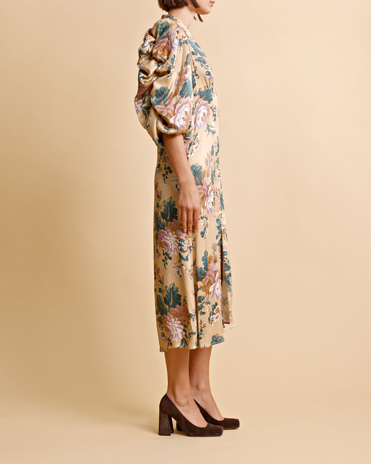 BYTIMO OF NORWAY - 2340695 - Crepe Satin Midi Dress