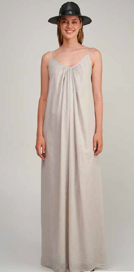 PEARL & CAVIAR SAMPLE S/M  - S23P6223 Maxi Dress