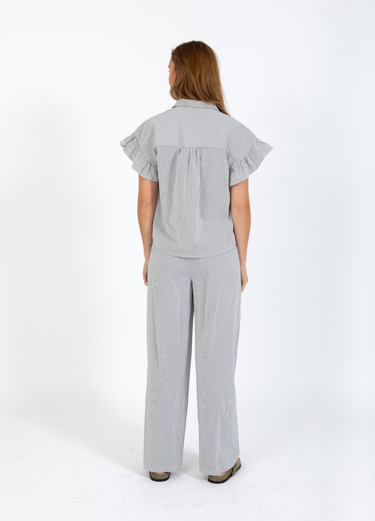 COSTER COPENHAGEN - CCH1277 - CC Heart GWEN frill short sleeved shirt