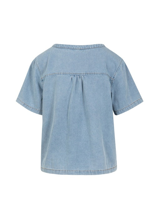COSTER COPENHAGEN - CCH1284 - CC Heart ELLIS short denim shirt