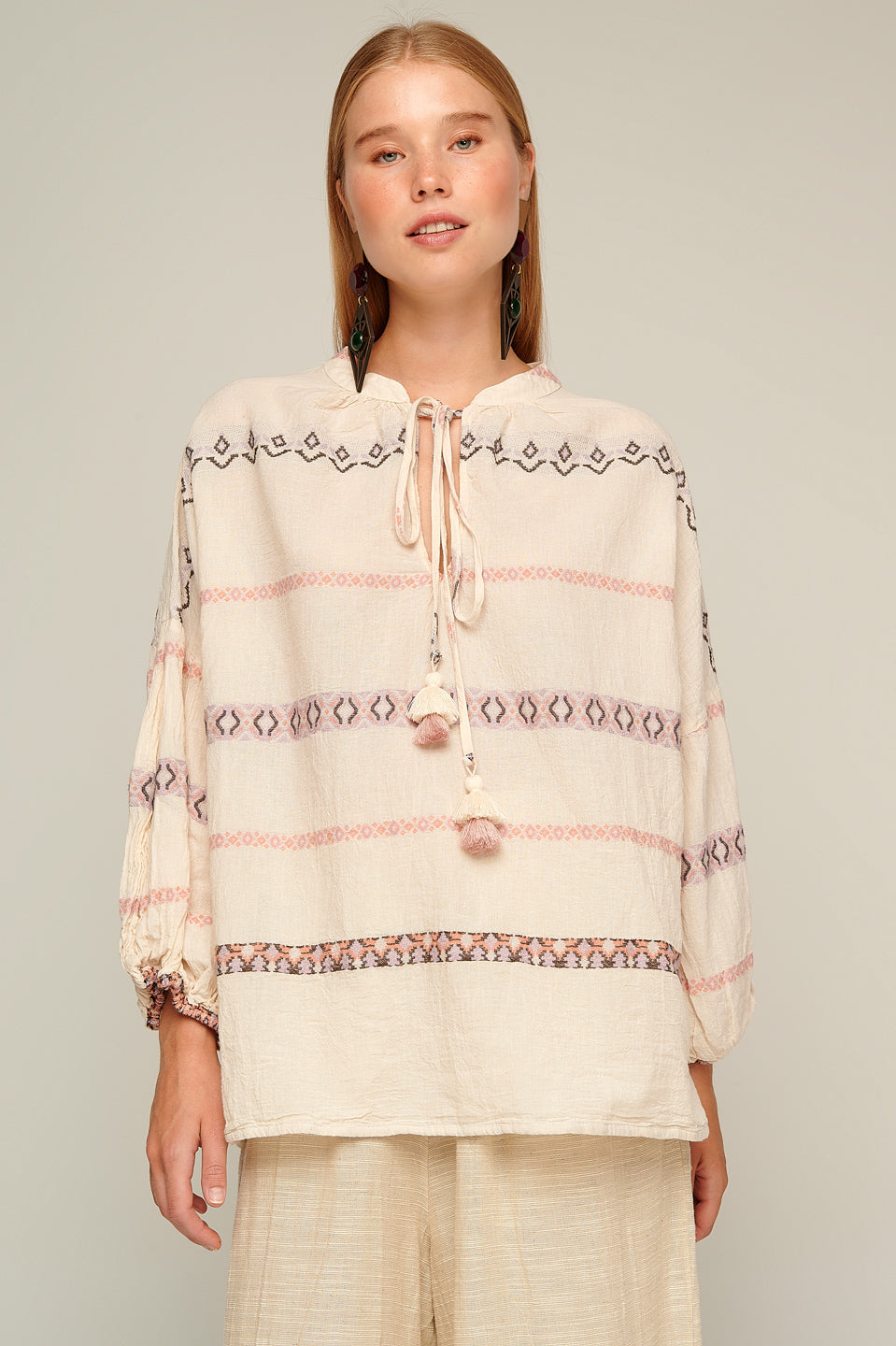 PEARL & CAVIAR OF GREECE - SAMPLE S/M - S22P1117 - 100% COTTON