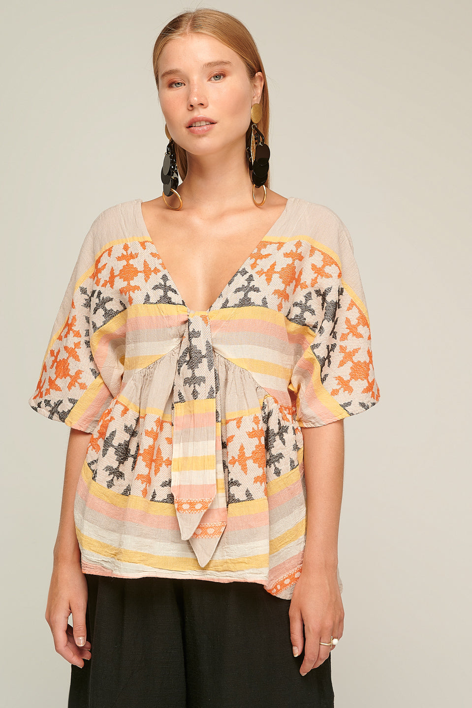 PEARL & CAVIAR OF GREECE - SAMPLE S/M - S22P1273 - 100% COTTON